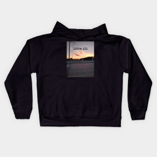 life's ill sunset Kids Hoodie